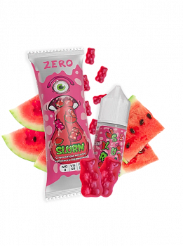 Жидкость для ЭСДН Slurm SALT "Gummy Watermelon / Кислый Арбузный Мармелад" 10мл 15мг.