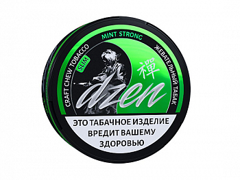 Жевательный табак Dzen Strong Slim "Mint"